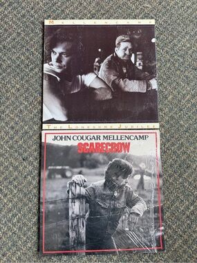 John Cougar Mellencamp Vintage Vinyl Records Albums